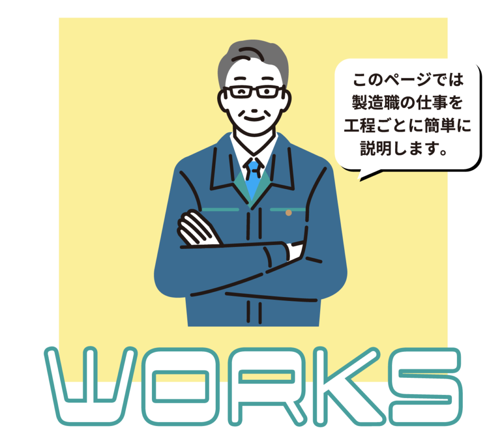 worksメインイラスト工場長